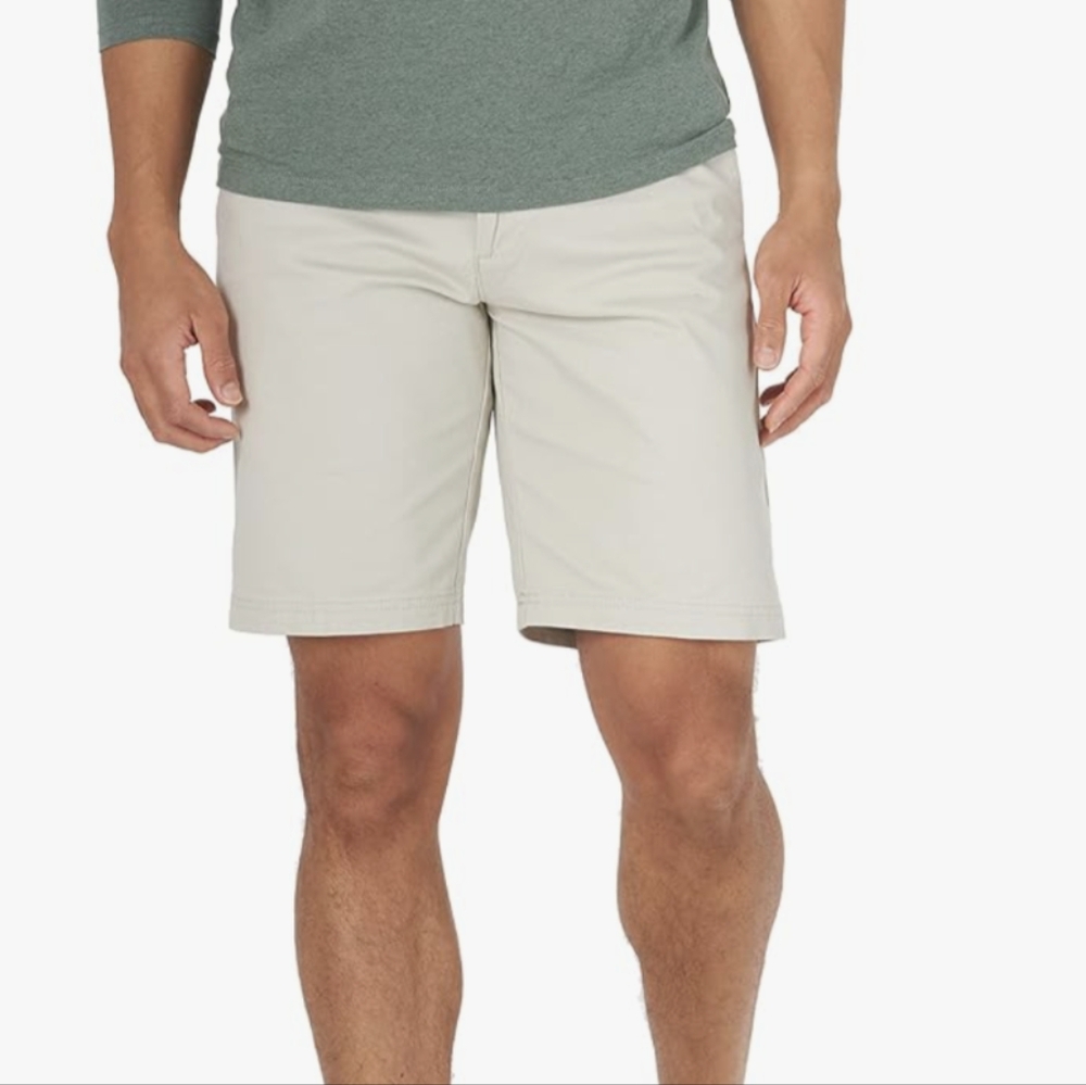 Mens Khaki Shorts Lee Comfort Custom Fit Collection Size 40